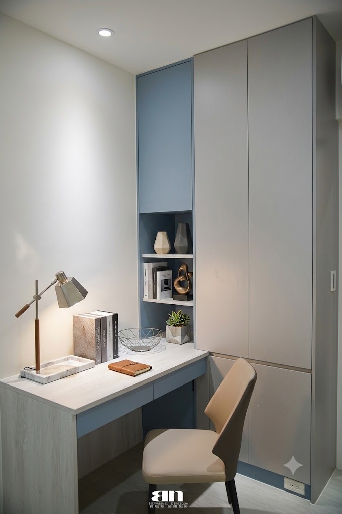 高效主管書房與系統收納櫃
